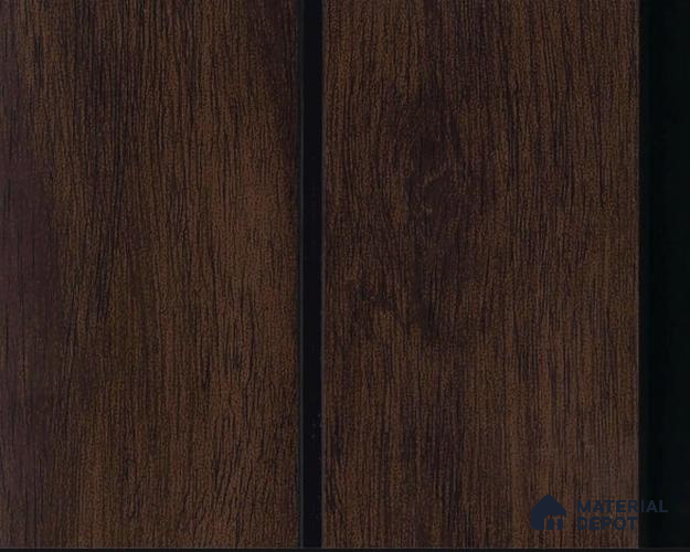 PN 06781 8 ft x 5 inch Charcoal Louvers/Panels - 12 mm