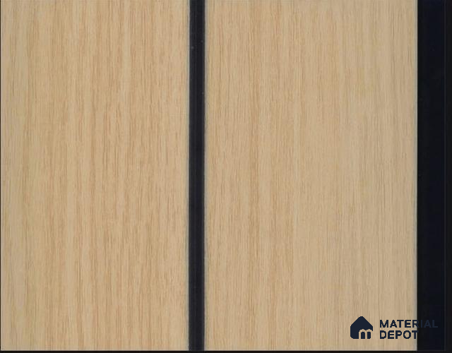 PN 06782 8 ft x 5 inch Charcoal Louvers/Panels - 12 mm