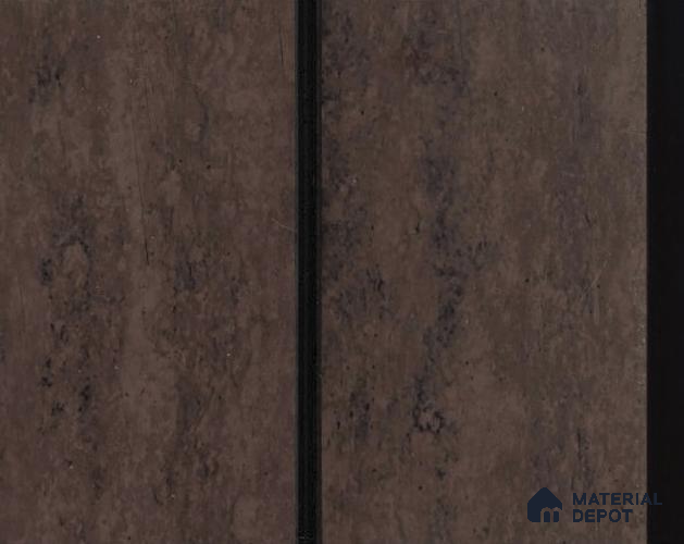 PN 06783 8 ft x 5 inch Charcoal Louvers/Panels - 12 mm