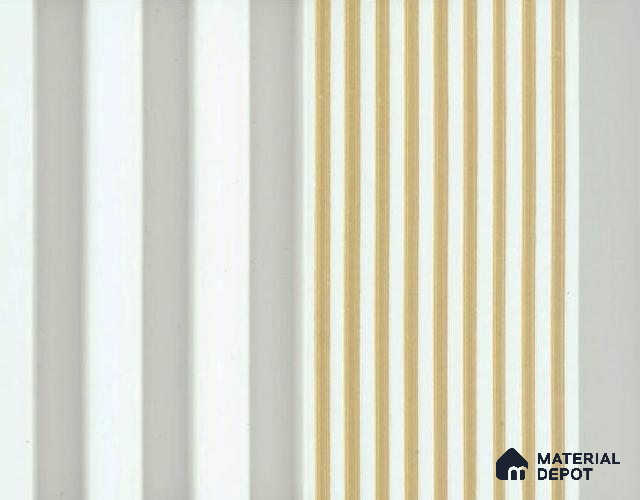 PN 06793 8 ft x 5 inch Charcoal Louvers/Panels - 12 mm