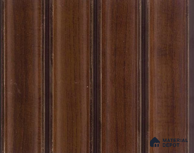 PN 06799 8 ft x 5 inch Charcoal Louvers/Panels - 12 mm