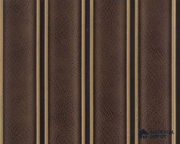 PN 06806 8 ft x 5 inch Charcoal Louvers/Panels - 12 mm