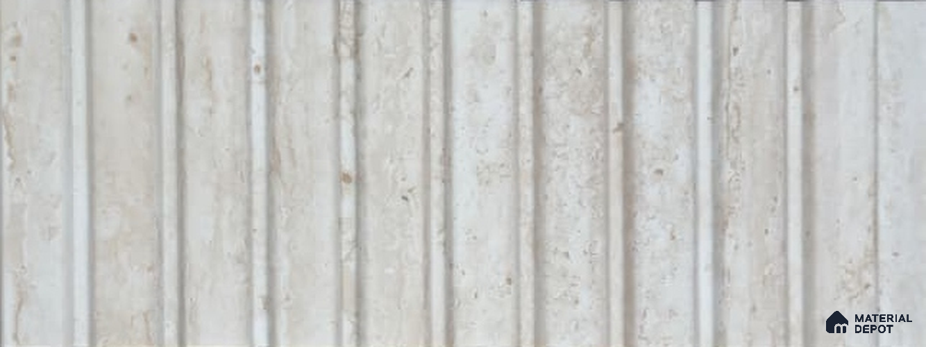 PN 06898 8 ft x 6 inch Charcoal Louvers/Panels - 6 mm
