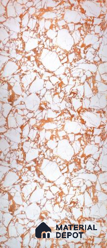PN 06651 Marble Look Alabaster Sheet 8 ft x 4 ft Texture Finish - 1.5 mm | Suitable for Pooja Room, Feature Wall, Ceiling & Reception