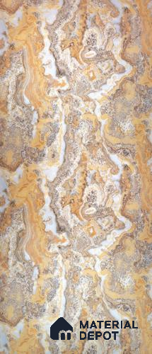 PN 06658 Marble Look Alabaster Sheet 8 ft x 4 ft Texture Finish - 3 mm | Suitable for Pooja Room, Feature Wall, Ceiling & Reception