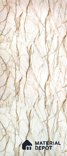 PN 06623 Marble Look Alabaster Sheet 8 ft x 4 ft Texture Finish  - 3 mm | Suitable for  Pooja Room, Feature Wall, Ceiling & Reception