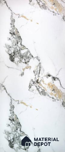 PN 06630 Marble Look Alabaster Sheet 8 ft x 4 ft Texture Finish  - 3 mm | Suitable for  Pooja Room, Feature Wall, Ceiling & Reception