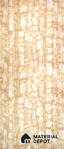 PN 06621 Marble Look Alabaster Sheet 8 ft x 4 ft Texture Finish - 3 mm | Suitable for Pooja Room, Feature Wall, Ceiling & Reception