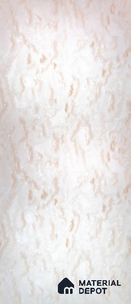 PN 06637 Marble Look Alabaster Sheet 8 ft x 4 ft Texture Finish - 3 mm | Suitable for Pooja Room, Feature Wall, Ceiling & Reception