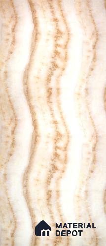 PN 06624 Marble Look Alabaster Sheet 8 ft x 4 ft Texture Finish - 3 mm | Suitable for Pooja Room, Feature Wall, Ceiling & Reception