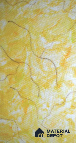 PN 06575 Marble Look Alabaster Sheet 8 ft x 4 ft Texture Finish - 6 mm | Suitable for Pooja Room, Feature Wall, Ceiling & Reception