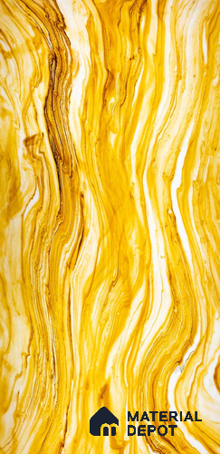 PN 06669 Marble Look Alabaster Sheet 8 ft x 4 ft Texture Finish - 6 mm | Suitable for Pooja Room, Feature Wall, Ceiling & Reception