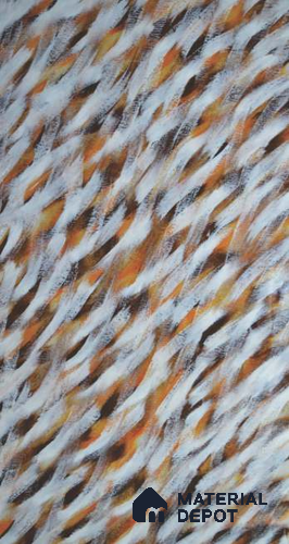 PN 06588 Patterned Look Alabaster Sheet 8 ft x 4 ft Texture Finish - 6 mm | Suitable for Pooja Room, Feature Wall, Ceiling & Reception