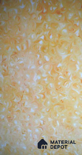 PN 06554 Patterned Look Alabaster Sheet 8 ft x 4 ft Texture Finish  - 6 mm | Suitable for  Pooja Room, Feature Wall, Ceiling & Reception