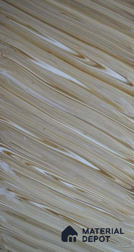 PN 06557 Patterned Look Alabaster Sheet 8 ft x 4 ft Texture Finish  - 6 mm | Suitable for  Pooja Room, Feature Wall, Ceiling & Reception