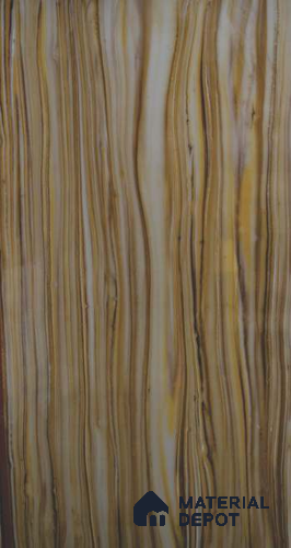 PN 06584 Marble Look Alabaster Sheet 8 ft x 4 ft Texture Finish  - 6 mm | Suitable for  Pooja Room, Feature Wall, Ceiling & Reception