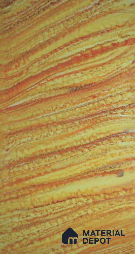 PN 06566 Patterned Look Alabaster Sheet 8 ft x 4 ft Texture Finish  - 6 mm | Suitable for  Pooja Room, Feature Wall, Ceiling & Reception