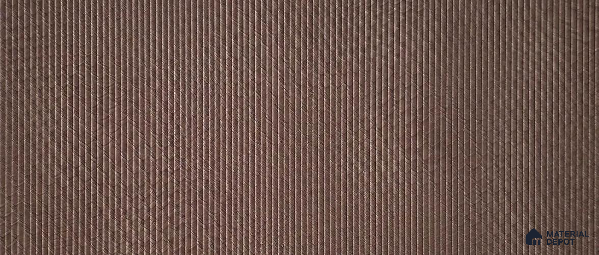 PN 07839 Wood Look Louver 8 ft x 2 ft Texture Finish  - 6 mm | Suitable for Feature Wall, TV Unit & Living Room