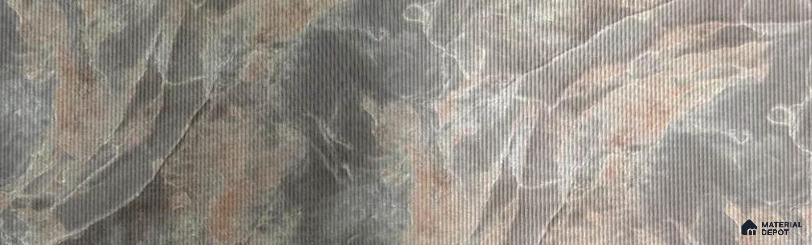 PN 07841 Marble Look Louver 8 ft x 2 ft Texture Finish - 6 mm | Suitable for Feature Wall, TV Unit & Living Room