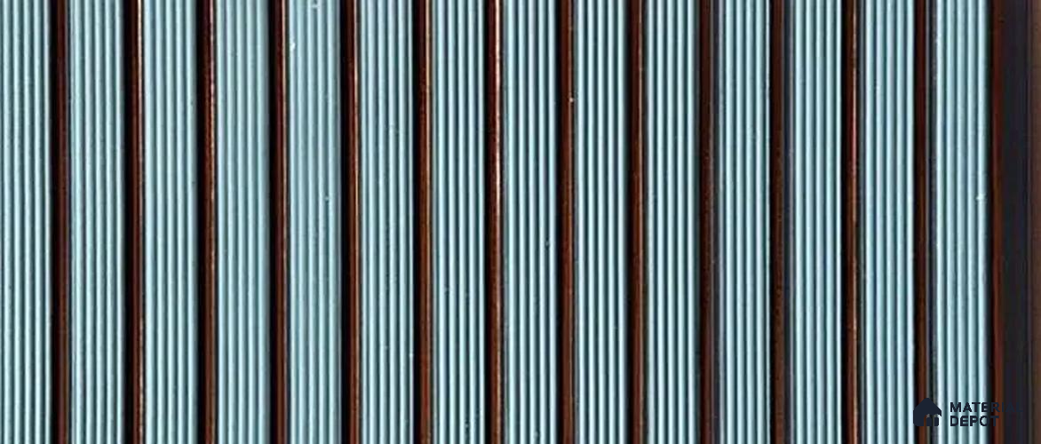 PN 07790 Patterned Look Louver 8 ft x 0.65 ft Texture Finish - 6 mm | Suitable for Feature Wall, TV Unit & Living Room