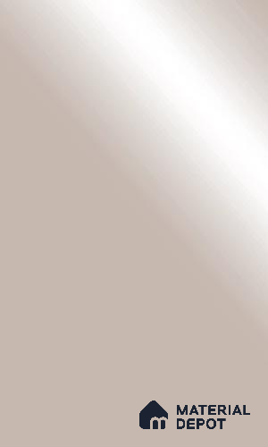 Warm Grey Solid Colors look LM 23920 8 ft x 4 ft High Gloss Finish ASA Laminate - 1 mm | Suitable for Living Room, Kitchen, Office