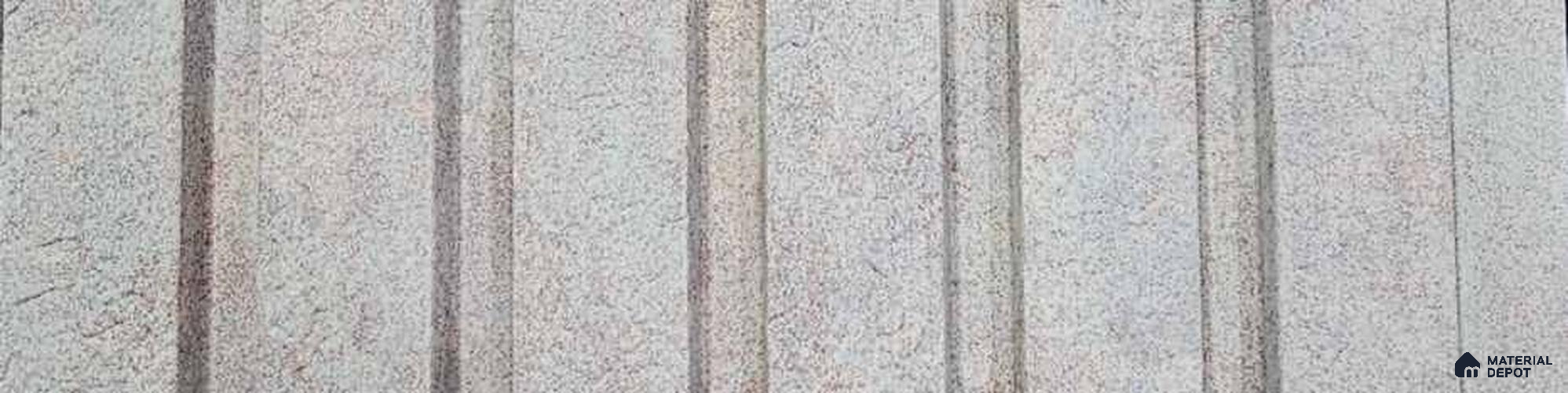 PN 06957 Stone Look Louver1 8 ft x 0.83 ft Texture Finish - 10 mm | Suitable for Feature Wall, TV Unit & Living Room