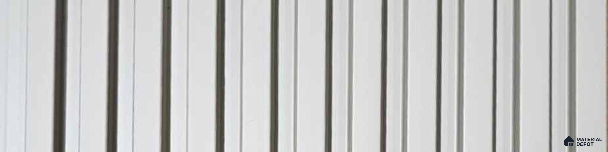 PN 07005 Wood Look Louver1 9.5 ft x 0.83 ft Texture Finish - 10 mm | Suitable for Feature Wall, TV Unit & Living Room