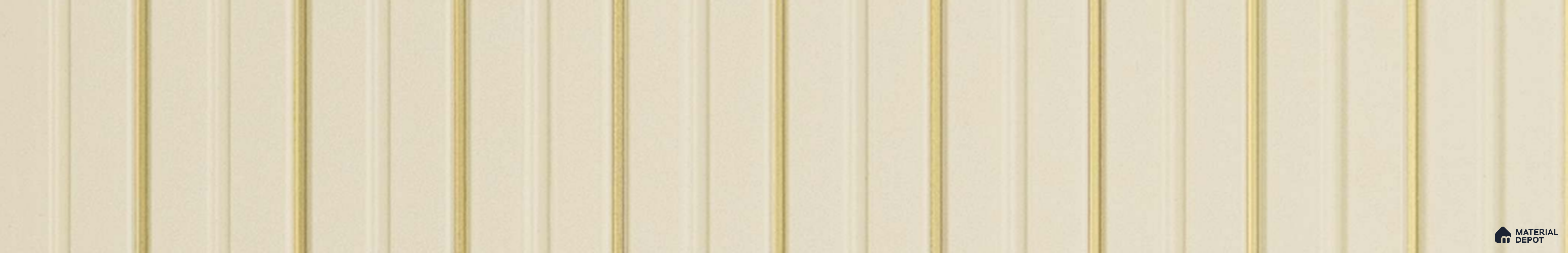 PN 07257 Wood Look Louver 8 ft x 1 ft Texture Finish - 8 mm | Suitable for Feature Wall, TV Unit & Living Room