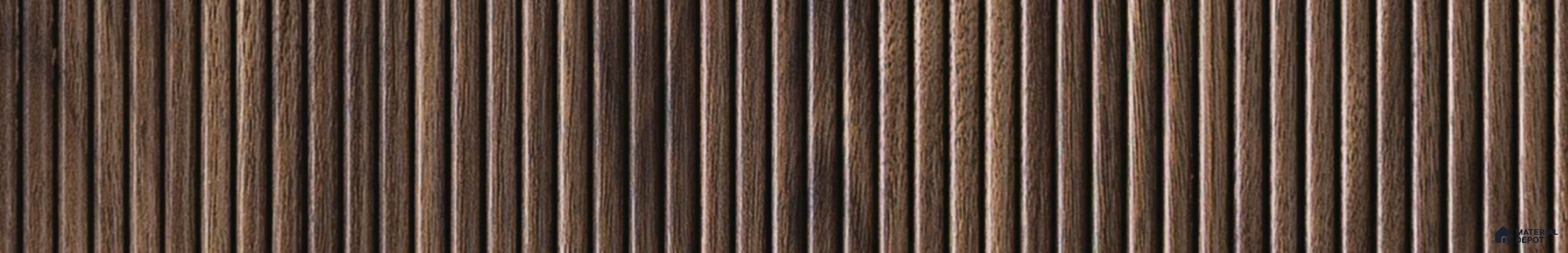 PN 07267 Wood Look Louver 8 ft x 1 ft Texture Finish - 8 mm | Suitable for Feature Wall, TV Unit & Living Room