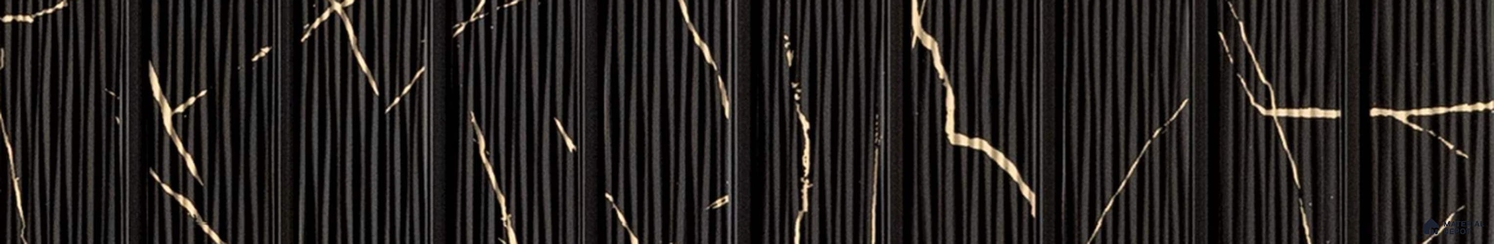 PN 07292 Wood Look Louver 8 ft x 1 ft Texture Finish  - 8 mm | Suitable for Feature Wall, TV Unit & Living Room