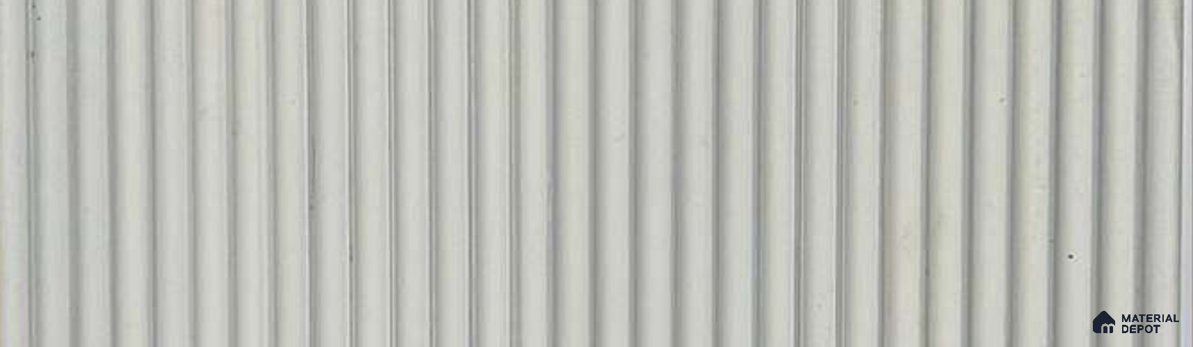 PN 07351 Solid Colors Look Louver 8 ft x 0.65 ft Texture Finish  - 8 mm | Suitable for Feature Wall, TV Unit & Living Room