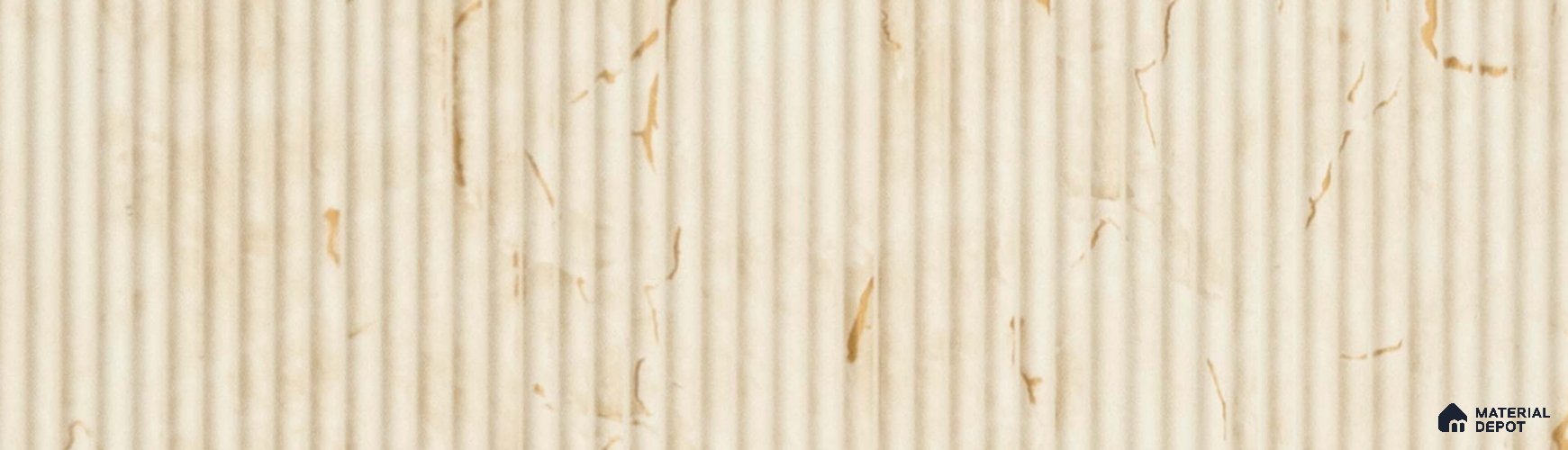 PN 07309 Marble Look Louver 9.5 ft x 1 ft Texture Finish  - 8 mm | Suitable for Feature Wall, TV Unit & Living Room