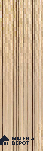 PN 07174 Fabric Look Louver 8 ft x 0.83 ft Texture Finish - 10 mm | Suitable for Feature Wall, TV Unit & Living Room