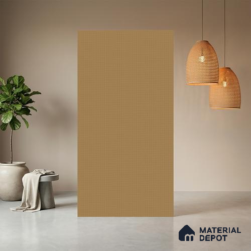 Pale Goldenrod Cane Look WP 33 904 8 ft x 4 ft Texture Finish Decorative Laminate - 1 mm | Suitable for TV Unit, Wardrobe, Kitchen Cabinets