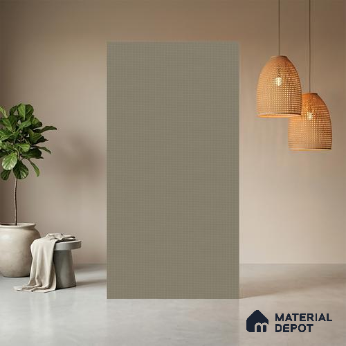 Pearl Grey Cane Look WP 33 503 8 ft x 4 ft Texture Finish Decorative Laminate - 1 mm | Suitable for TV Unit, Wardrobe, Kitchen Cabinets