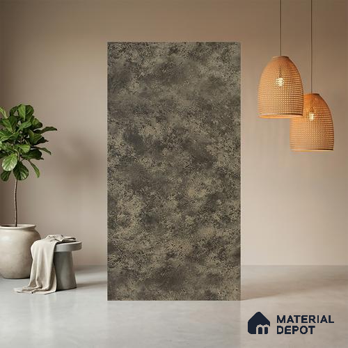 Brown Marble Look LM 20267 8 ft x 4 ft Texture Finish Decorative Laminate - 1 mm | Suitable for TV Unit, Wardrobe, Kitchen Cabinets