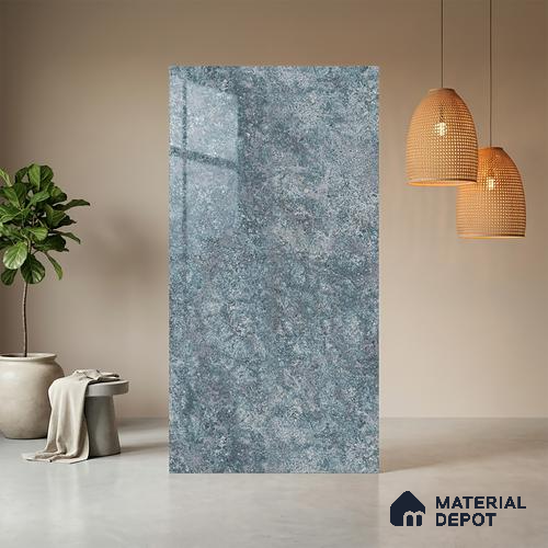 Stone Look LM 21022 8 ft x 4 ft High Gloss Finish Decorative Laminate - 1 mm | Suitable for TV Unit, Wardrobe, Kitchen Cabinets