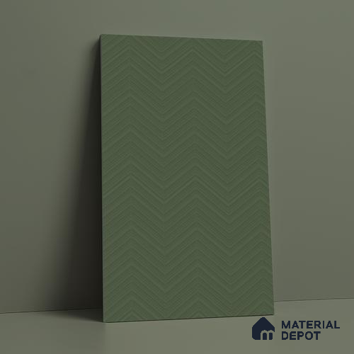 Patterned Look LM 21066 G Mint Acute Texture Finish 8 ft x 4 ft Decorative Laminate - 1 mm | Suitable for Bedroom, TV Unit, Wardrobe