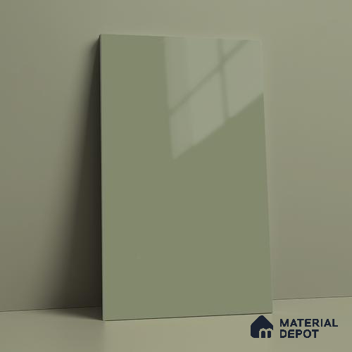 LM 21067 Lush High Gloss Finish 8 ft x 4 ft Decorative Laminate - 1 mm | Suitable for Living Room, Kitchen, Office