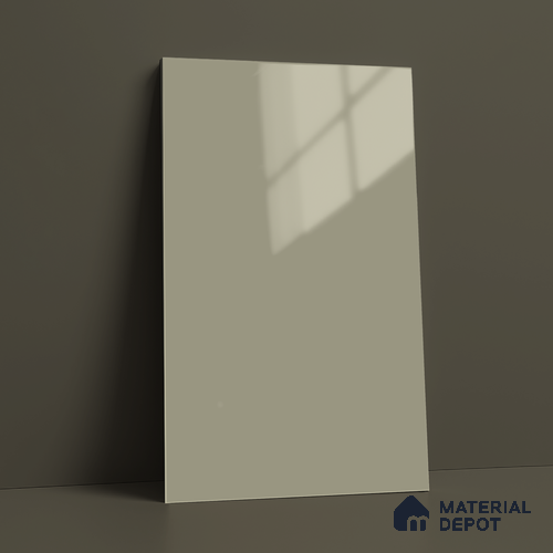 LM 23679 8 ft x 4 ft Solid Plain Matte Finish Acrylic Laminate - 1.5 mm | Suitable for Living Room, Kitchen, Office | Matching Edgeband Code EB 1102