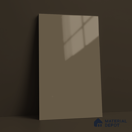 LM 23681 8 ft x 4 ft Solid Plain Matte Finish Acrylic Laminate - 1.5 mm | Suitable for Living Room, Kitchen, Office | Matching Edgeband Code EB 1112