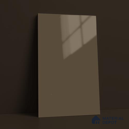 LM 23685 8 ft x 4 ft Solid Plain High Gloss Finish Acrylic Laminate - 1.5 mm | Suitable for Living Room, Kitchen, Office | Matching Edgeband Code EB 17105