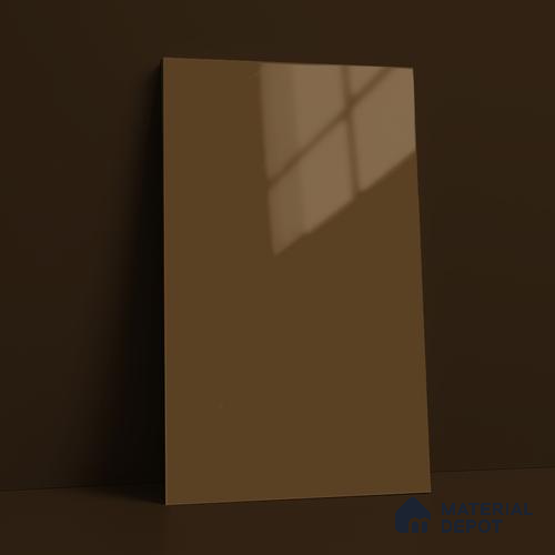 LM 23690 8 ft x 4 ft Solid Plain High Gloss Finish Acrylic Laminate - 1.5 mm | Suitable for Living Room, Kitchen, Office | Matching Edgeband Code EB 18106