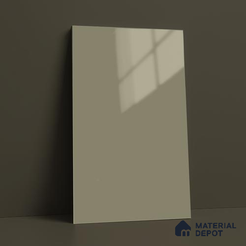 LM 23692 8 ft x 4 ft Solid Plain High Gloss Finish Acrylic Laminate - 1.5 mm | Suitable for Living Room, Kitchen, Office | Matching Edgeband Code EB 18109