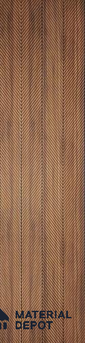 PN 07630 Carbon Series Decorative Wall Louvers/Panels | 8 ft x 2 ft - 4 mm