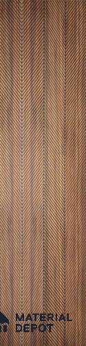 PN 07631 Carbon Series Decorative Wall Louvers/Panels | 8 ft x 2 ft - 4 mm