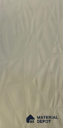 White Textured Solid Look 280 WL 8 ft x 4 ft Texture Finish Decorative Laminate - 1 mm | Suitable for TV Unit, Wardrobe, Kitchen Cabinets