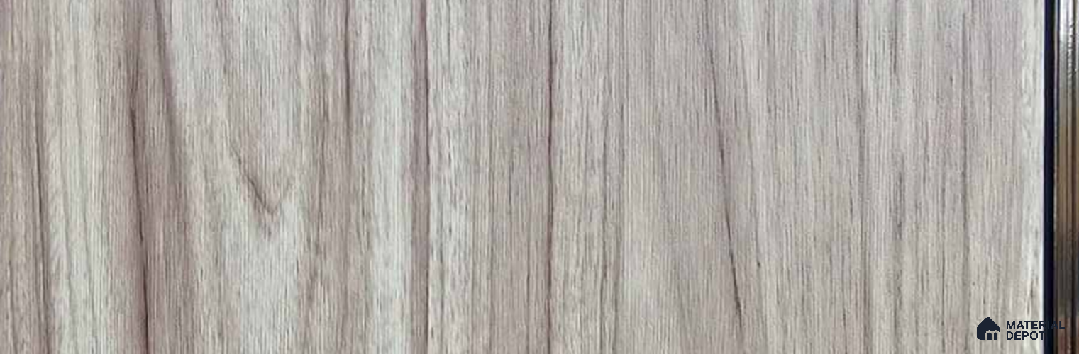 PN 07734 Stone Look Louver 8 ft x 1 ft Texture Finish  - 4 mm | Suitable for Feature Wall, TV Unit & Living Room