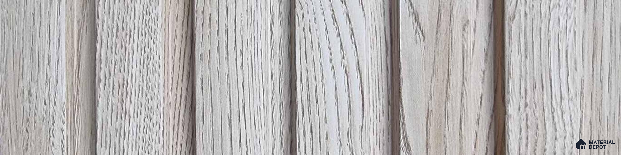 PN 07646 Wood Look Louver 8 ft x 0.83 ft Texture Finish  - 10 mm | Suitable for Feature Wall, TV Unit & Living Room