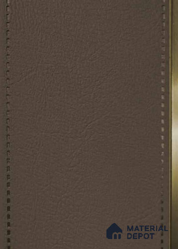 PN 07775 Leather Look Louver 8 ft x 2 ft Texture Finish - 4 mm | Suitable for Feature Wall, TV Unit & Living Room